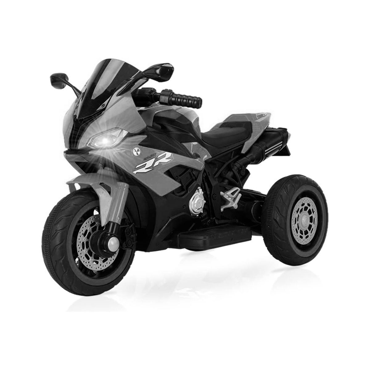 Trimoto Eléctrica Color Gris para Niños