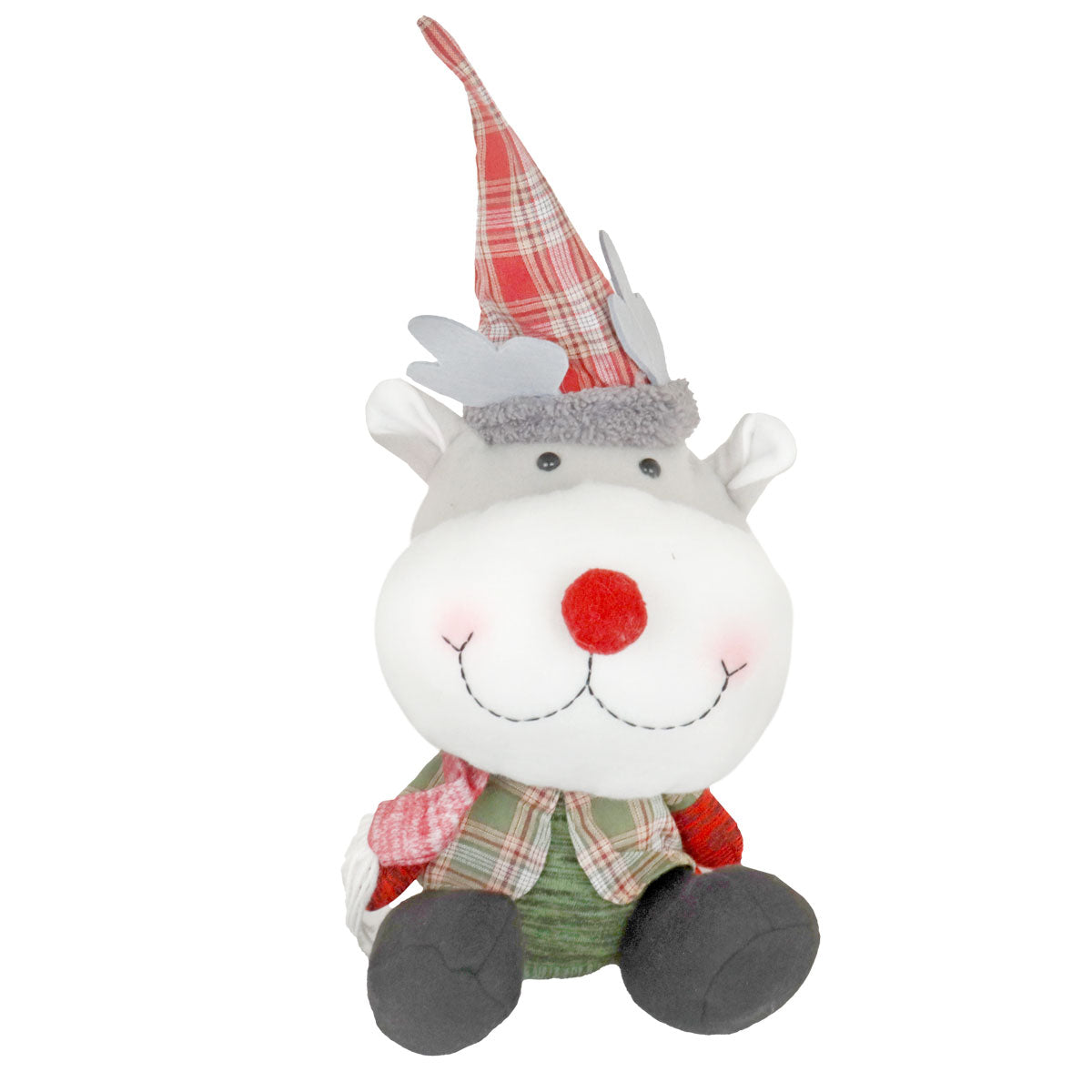 Reno de Felpa color Rojo, 30cm