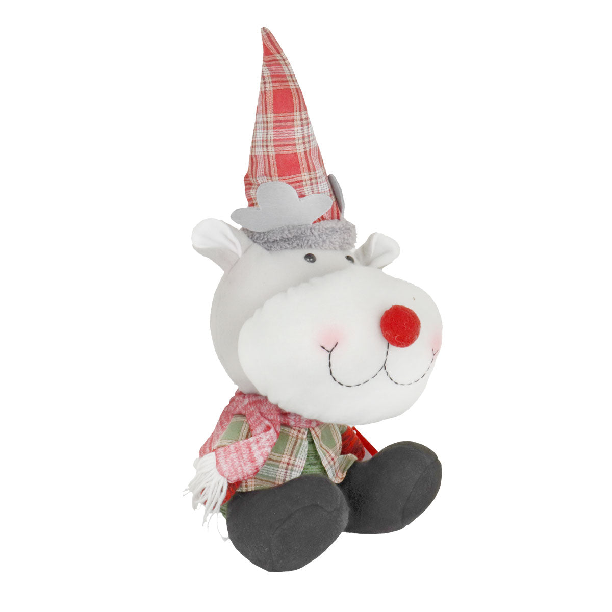 Reno de Felpa color Rojo, 30cm