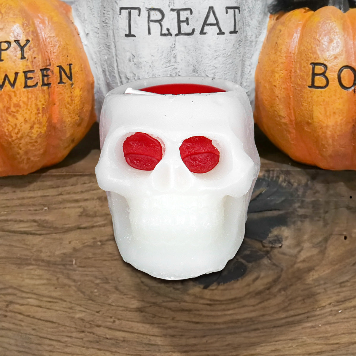 Calavera, Vela, Color Blanco