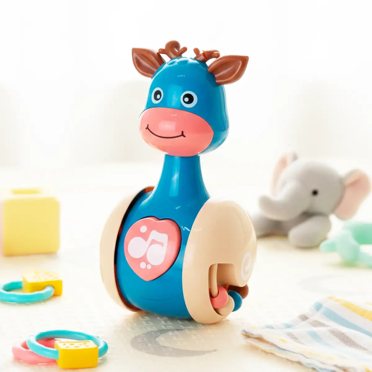 Carrito Infantil con Sonido, Ciervo