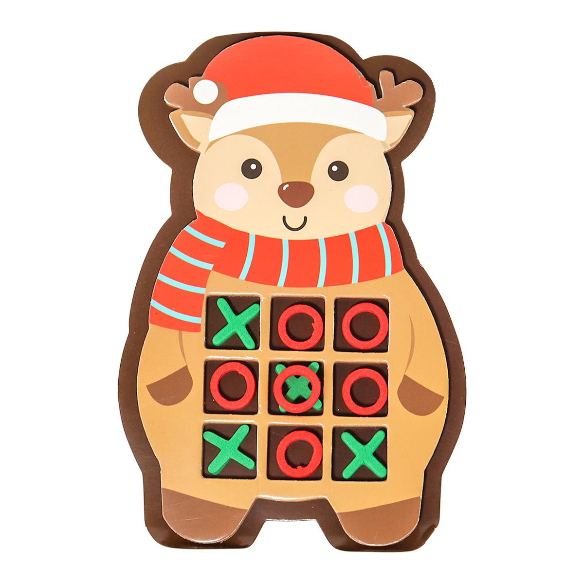 Juguete Tic Tac Toe en Forma de Reno