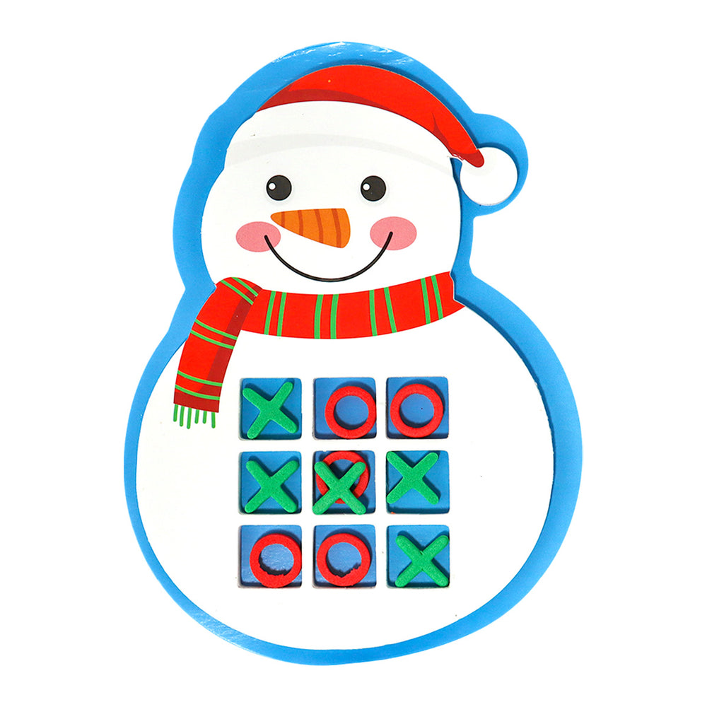 Juguete Tic Tac Toe en Forma de Muñeco de Nieve