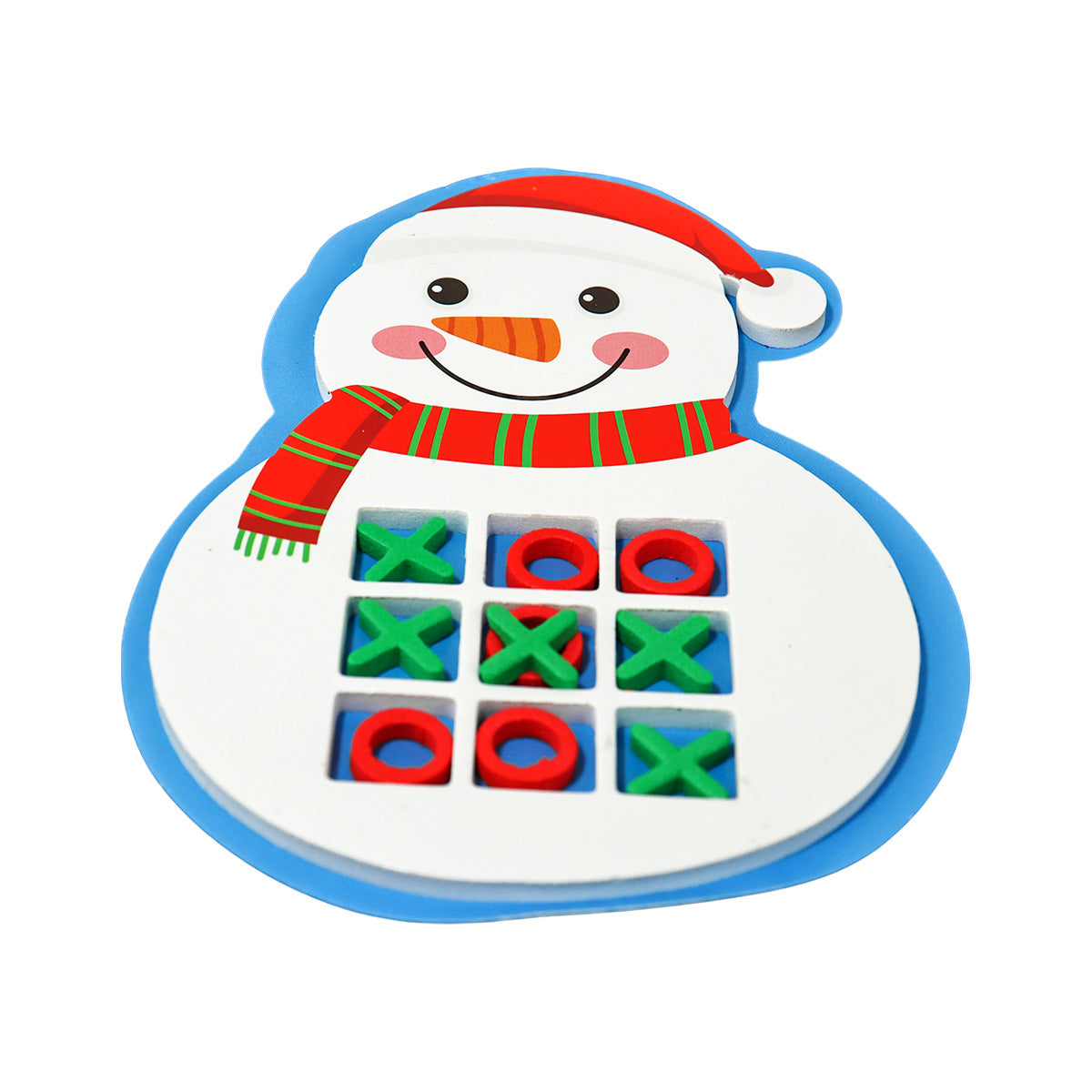 Juguete Tic Tac Toe en Forma de Muñeco de Nieve