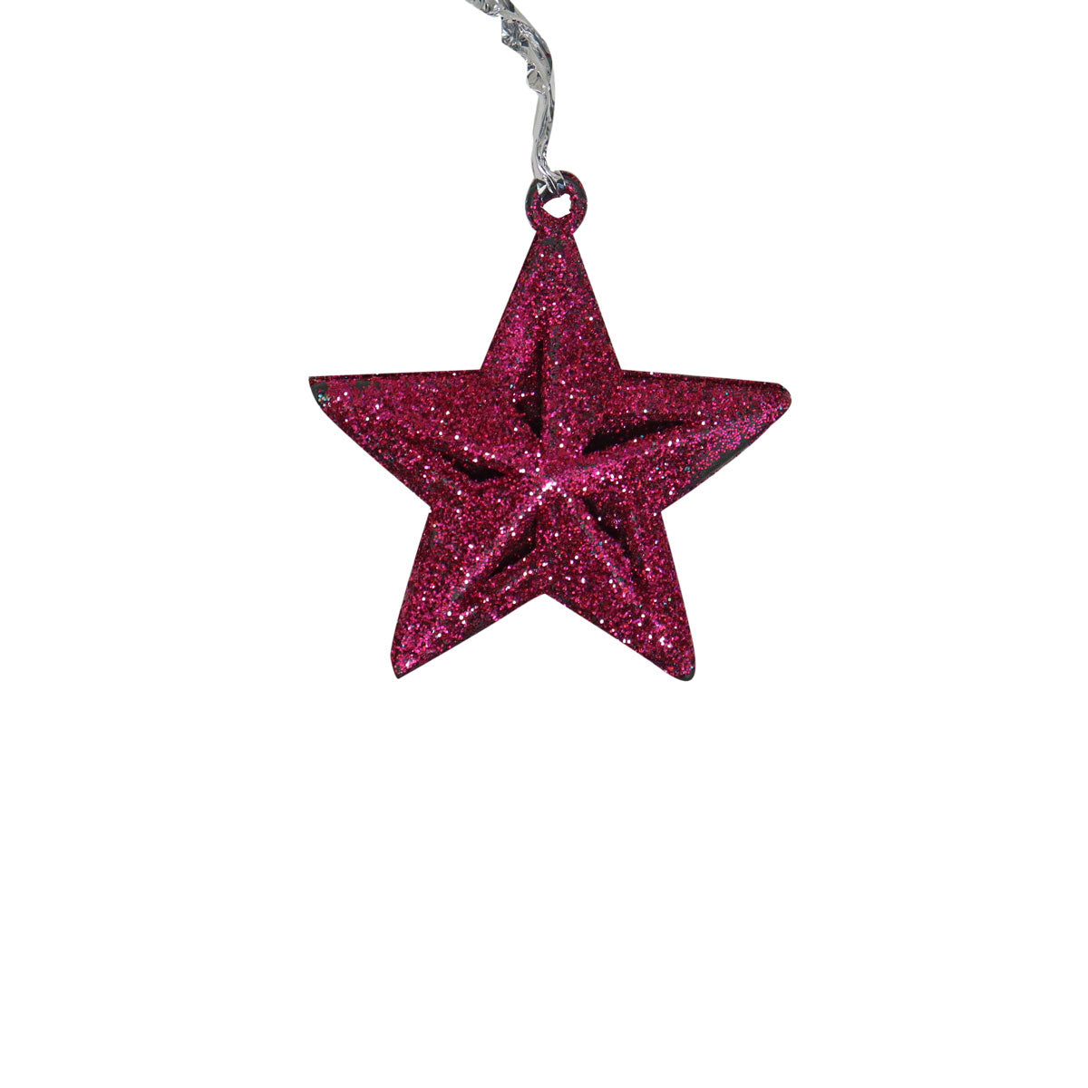 Mini Estrellas Navideñas color Fucsia