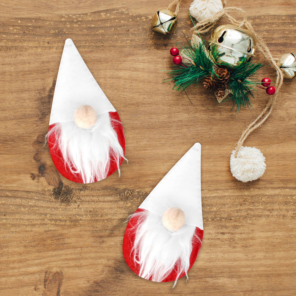 Ornamento en Forma de Gnomo Navideño