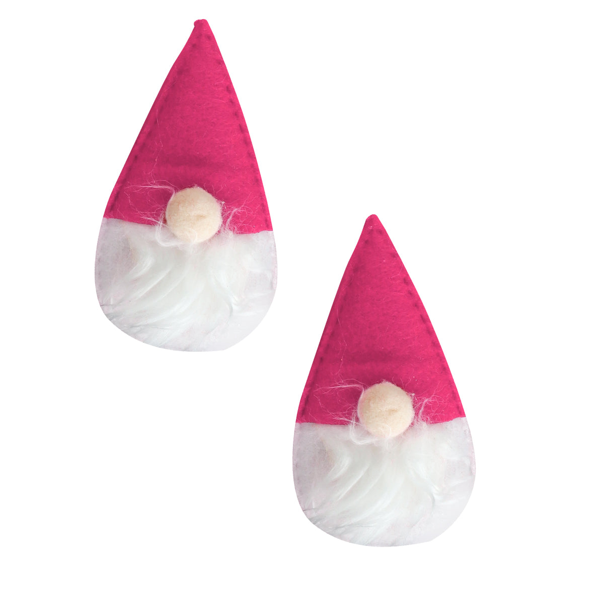 Mini Gnomos Decorativos, Color Rosa, 2 pzas