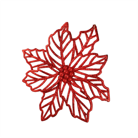 Nochebuena Jumbo Decorativa color Rojo