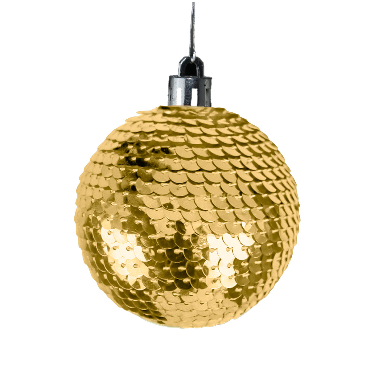 Esfera de Lentejuelas, Color Dorado