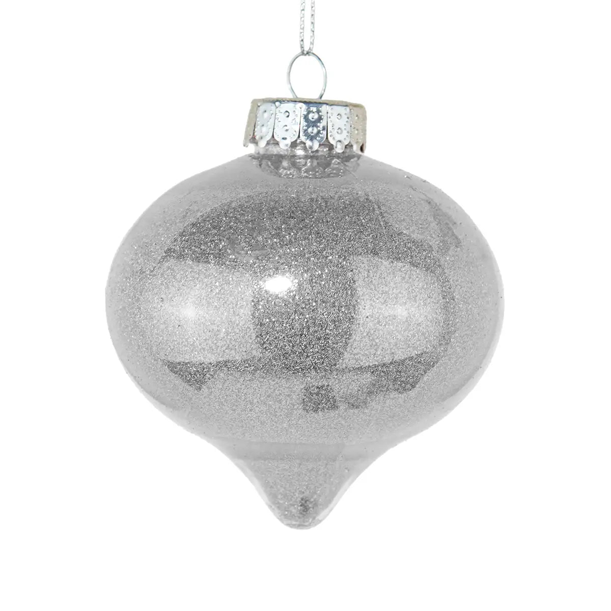 Esfera Decorada Onio color Platino