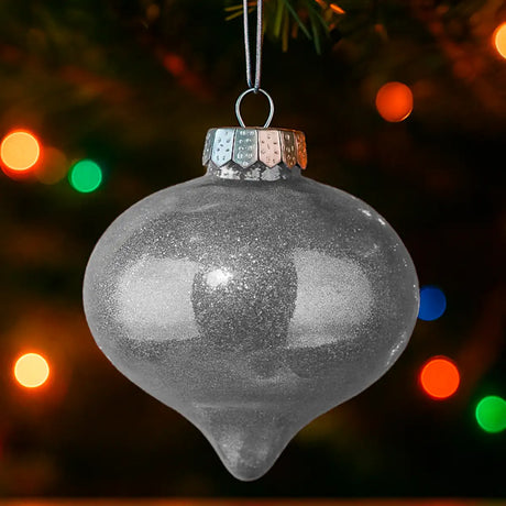 Esfera Decorada Onio color Platino