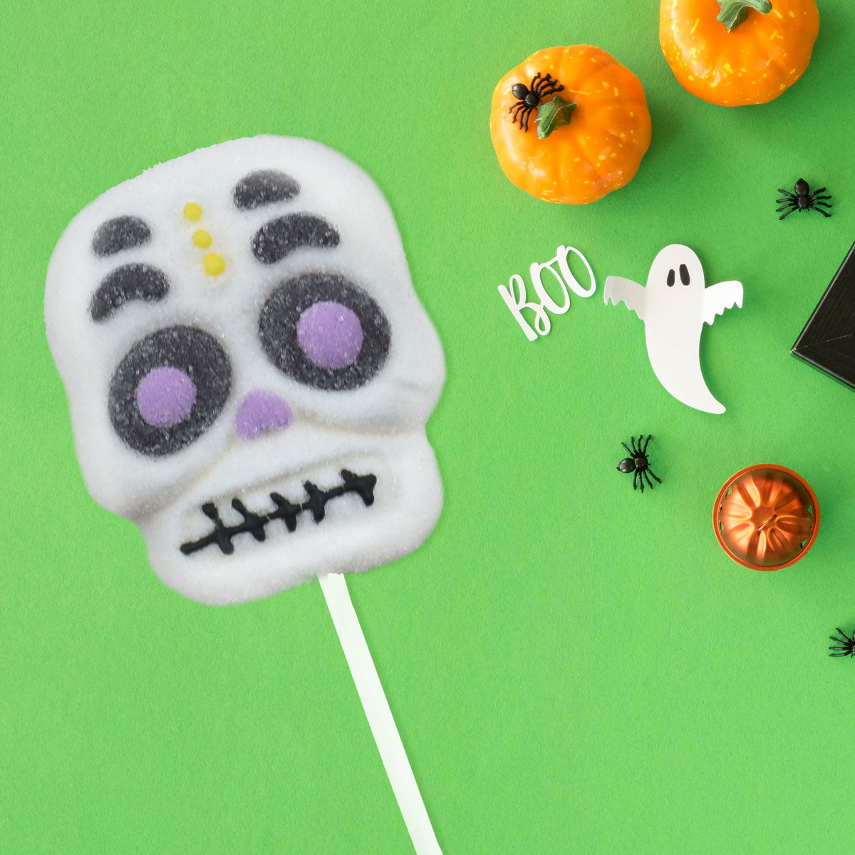 Calavera, Paleta de Malvavisco, Halloween