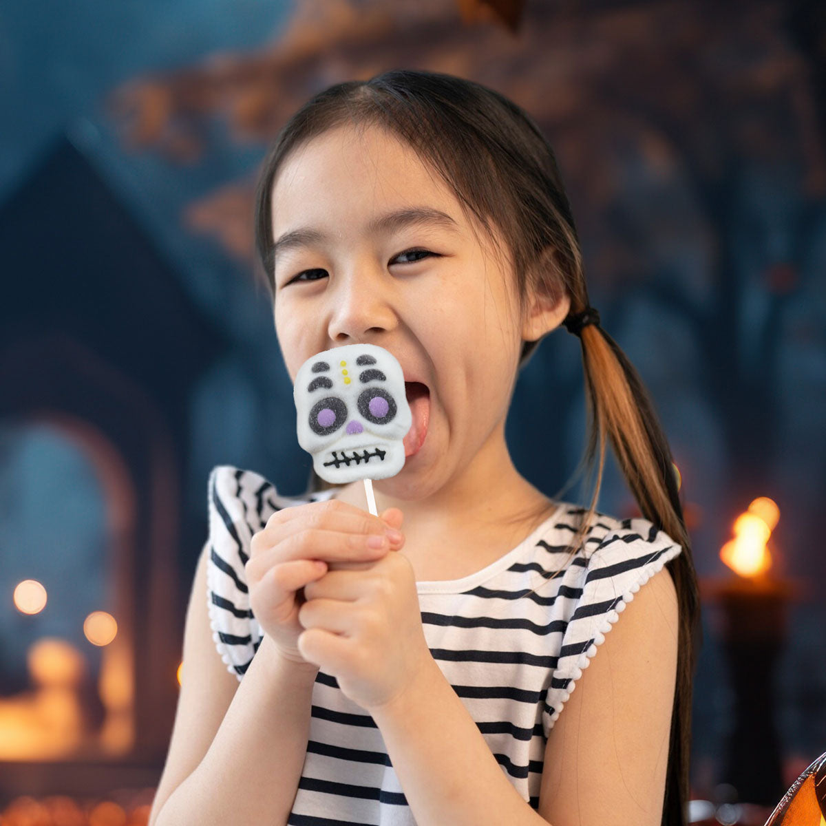 Calavera, Paleta de Malvavisco, Halloween