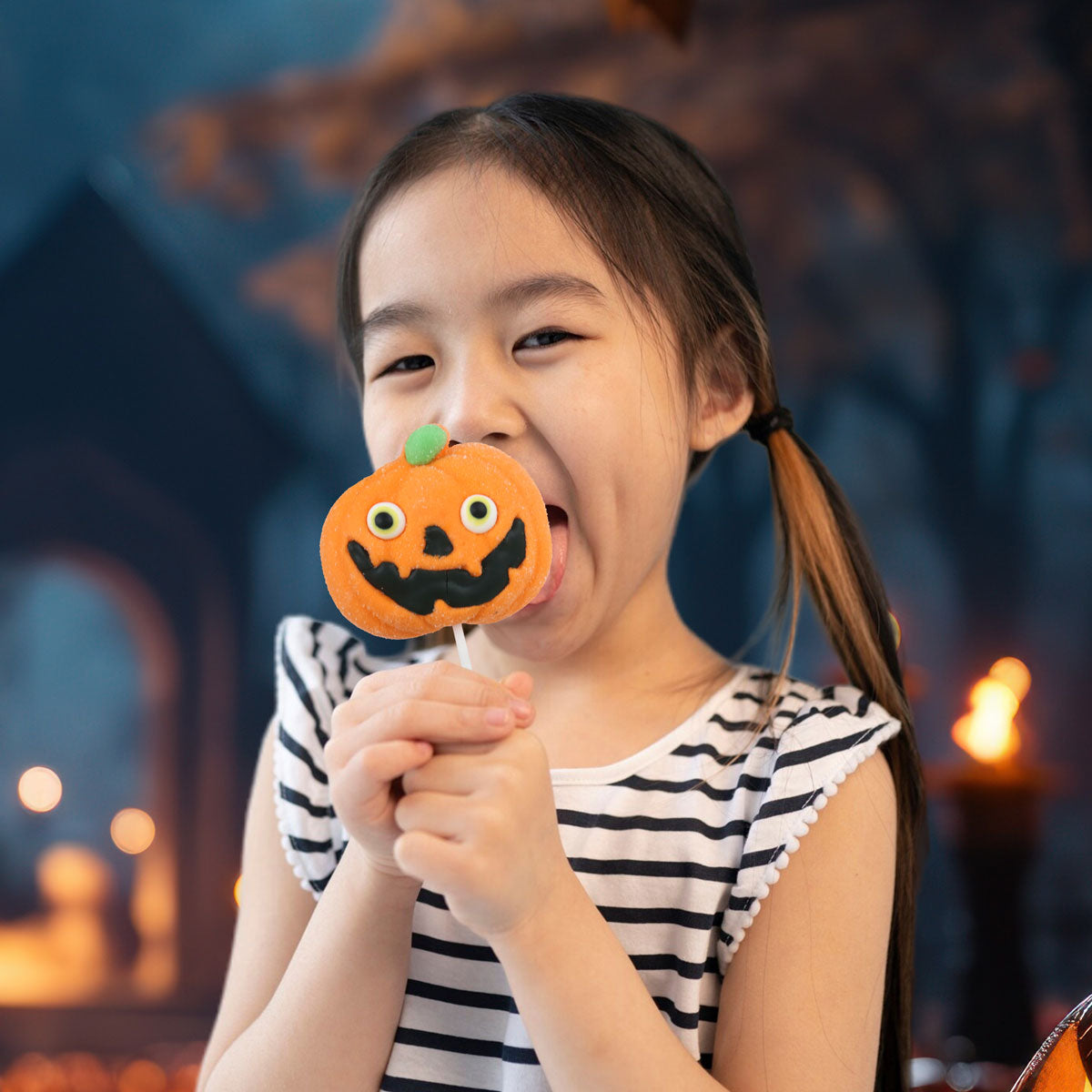 Calabaza, Paleta de Malvavisco, Halloween