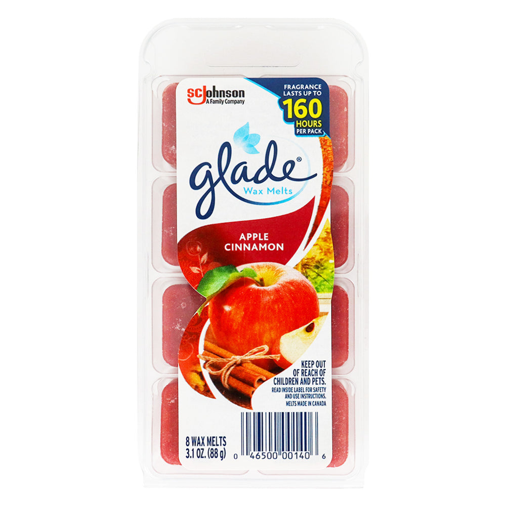 Cubitos de Cera con Aroma a Manzana y Canela, Glade