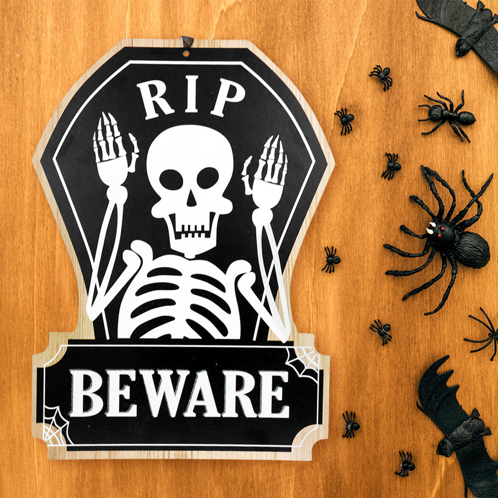 Decoración Colgante RIP Beware
