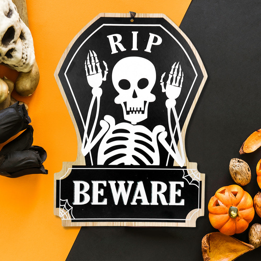 Decoración Colgante RIP Beware