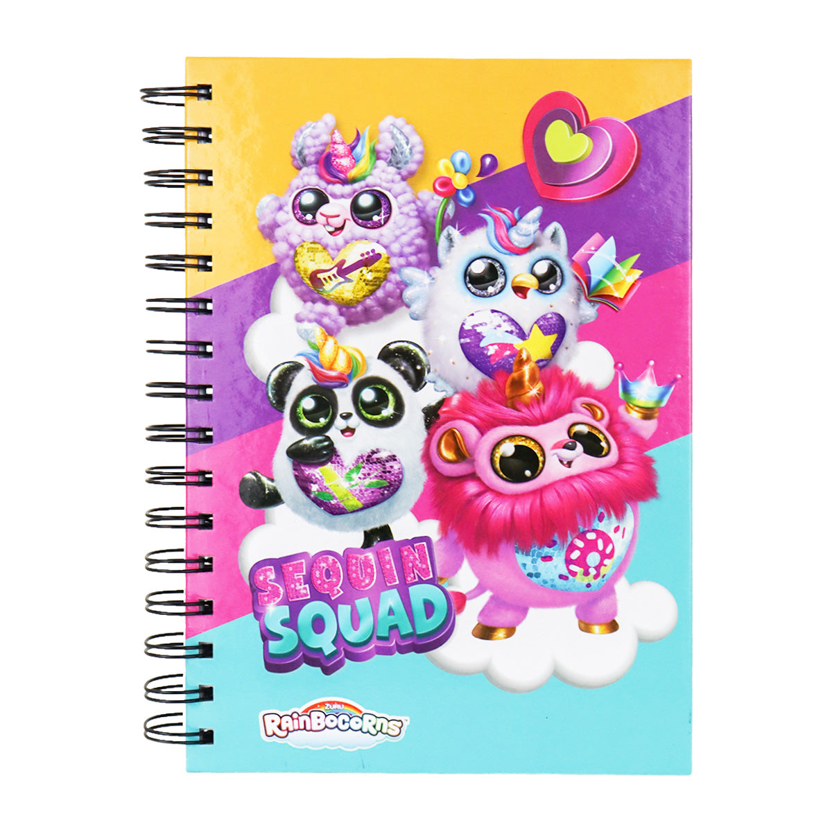 Libreta Rainbocorns, Sequin Squad