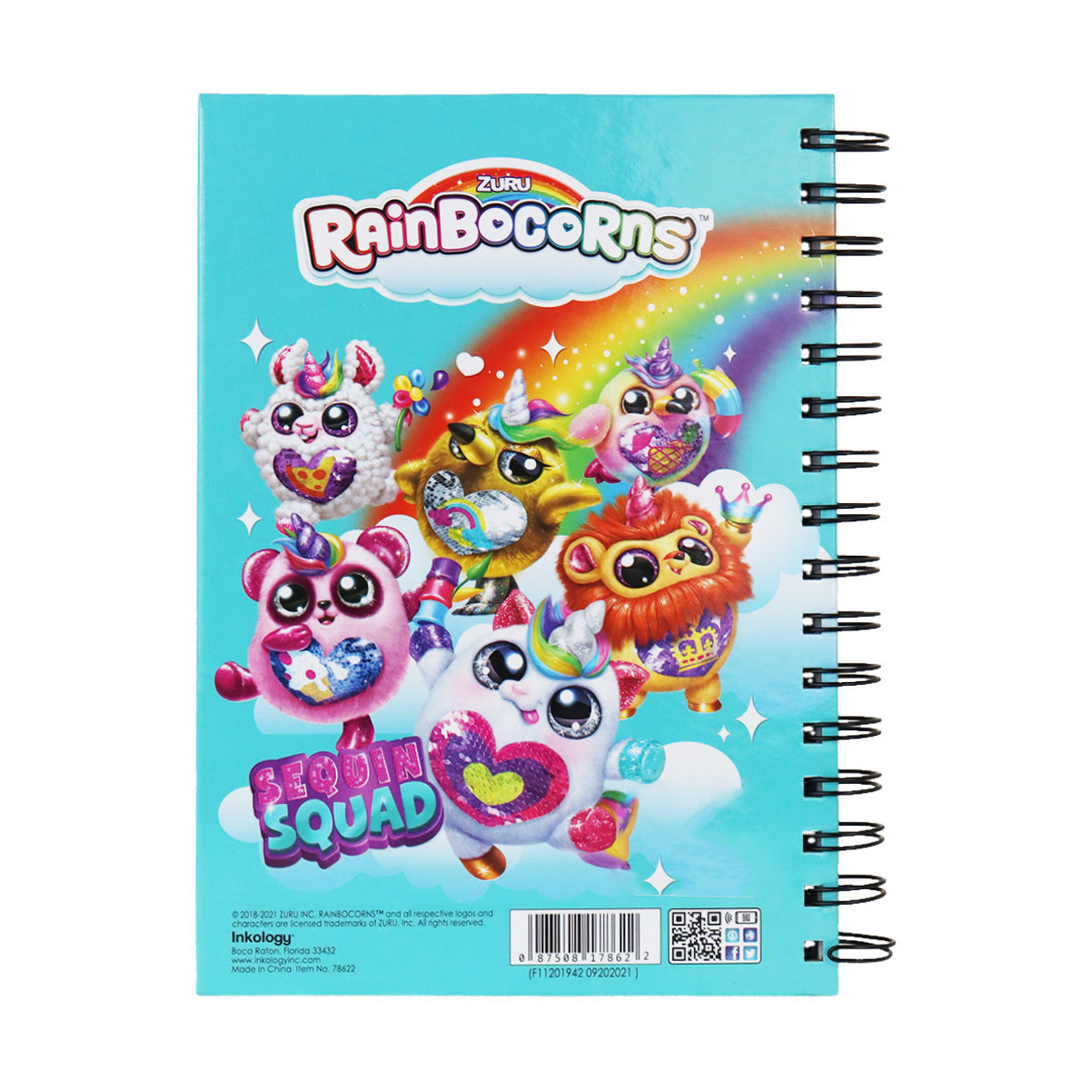 Libreta Rainbocorns, Sequin Squad