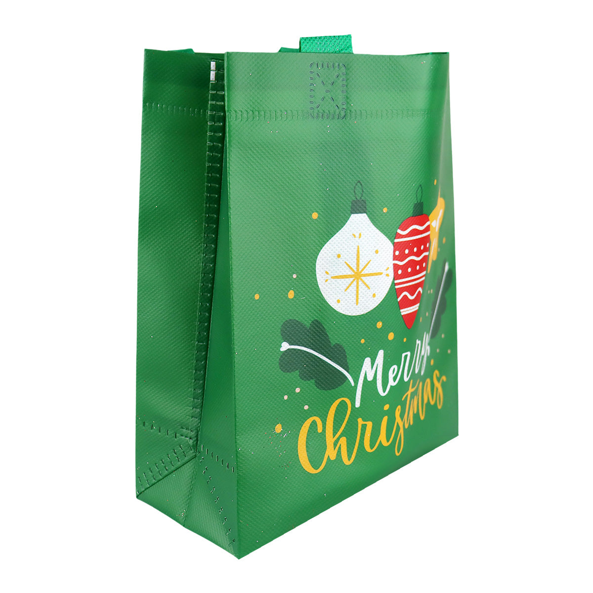 Bolsa Ecológica Navideña, Color Verde