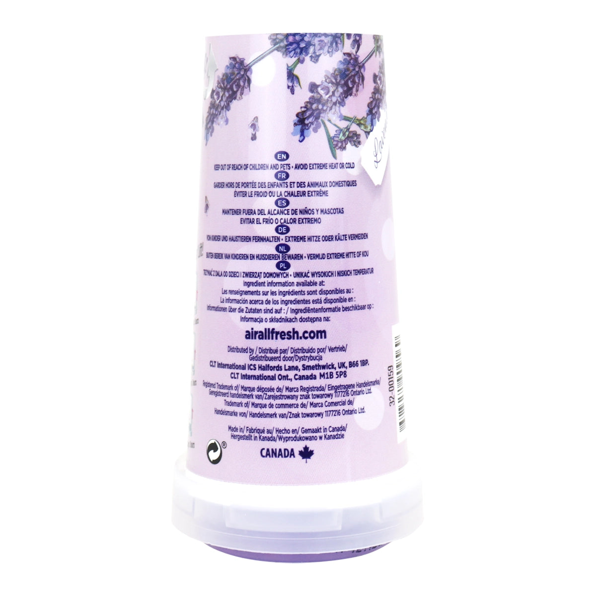 Ambientador Sólido con Aroma a Lavanda, Airall