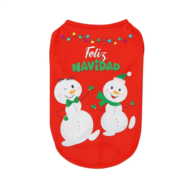 Playera Navideña "Feliz Navidad" para Perro