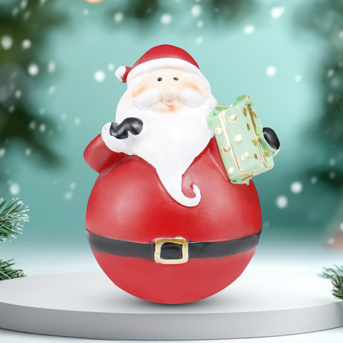 Santa Claus, Figura Decorativa de Cerámica