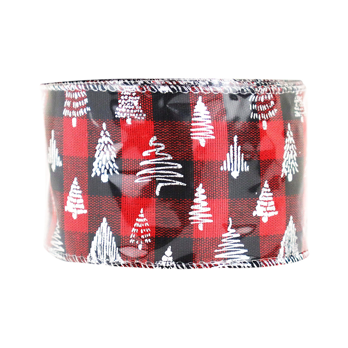 Listón Navideño Decorativo, Diseño Pino