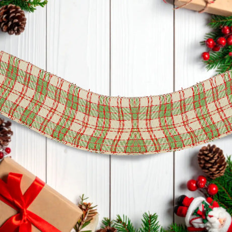 Listón Navideño Ribbon color Verde