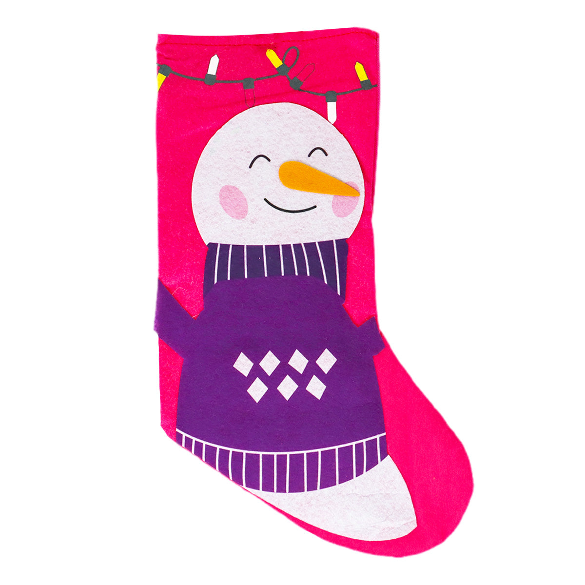 Bota Navideña color Fucsia