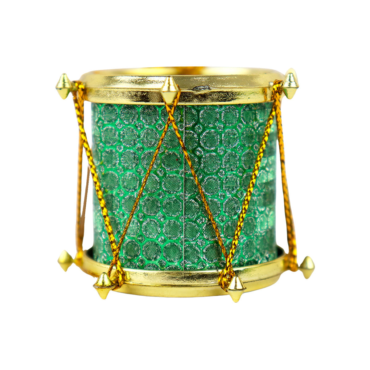 Set Mini Tambores, Color Verde, 6 pzas