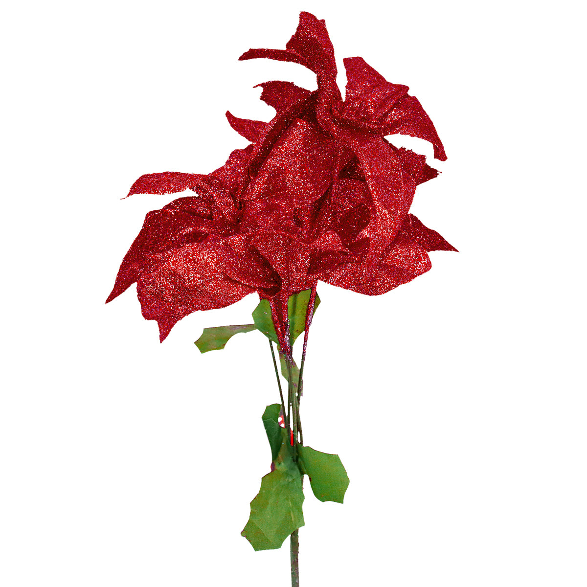 Nochebuena Artificial con Glitter