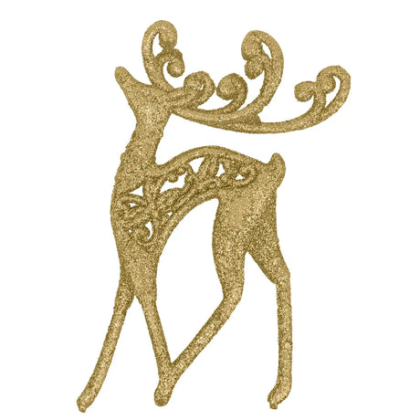 Ornamento en Forma de Venado color Arena