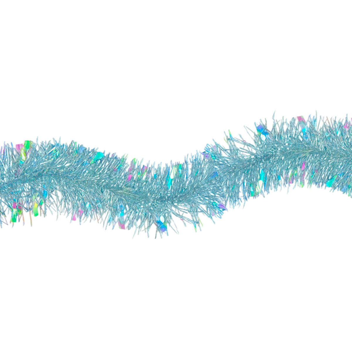 Guirnalda Navideña de Tinsel, Color Azul