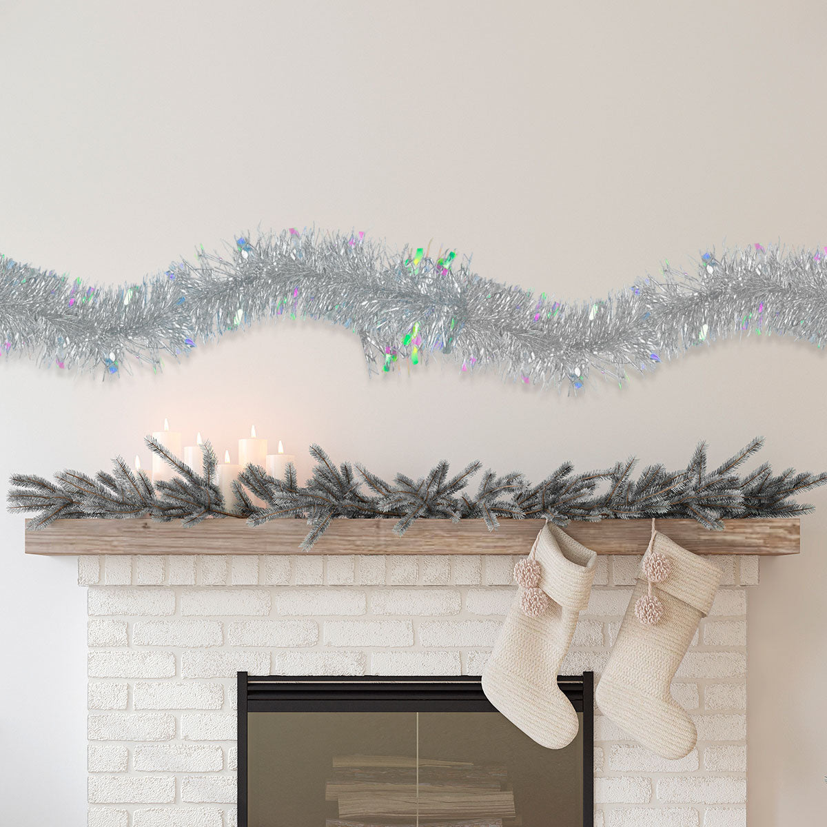 Guirnalda Navideña de Tinsel