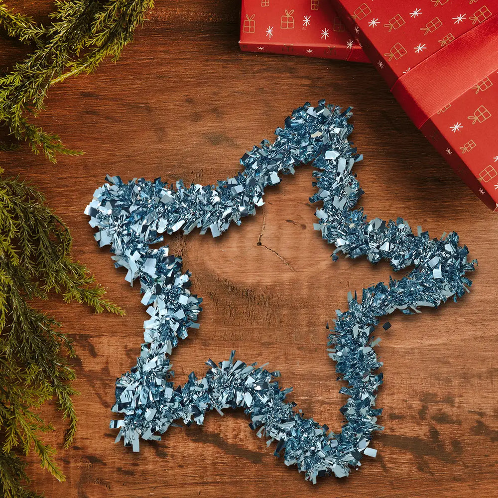 Estrella Navideña de Tinsel
