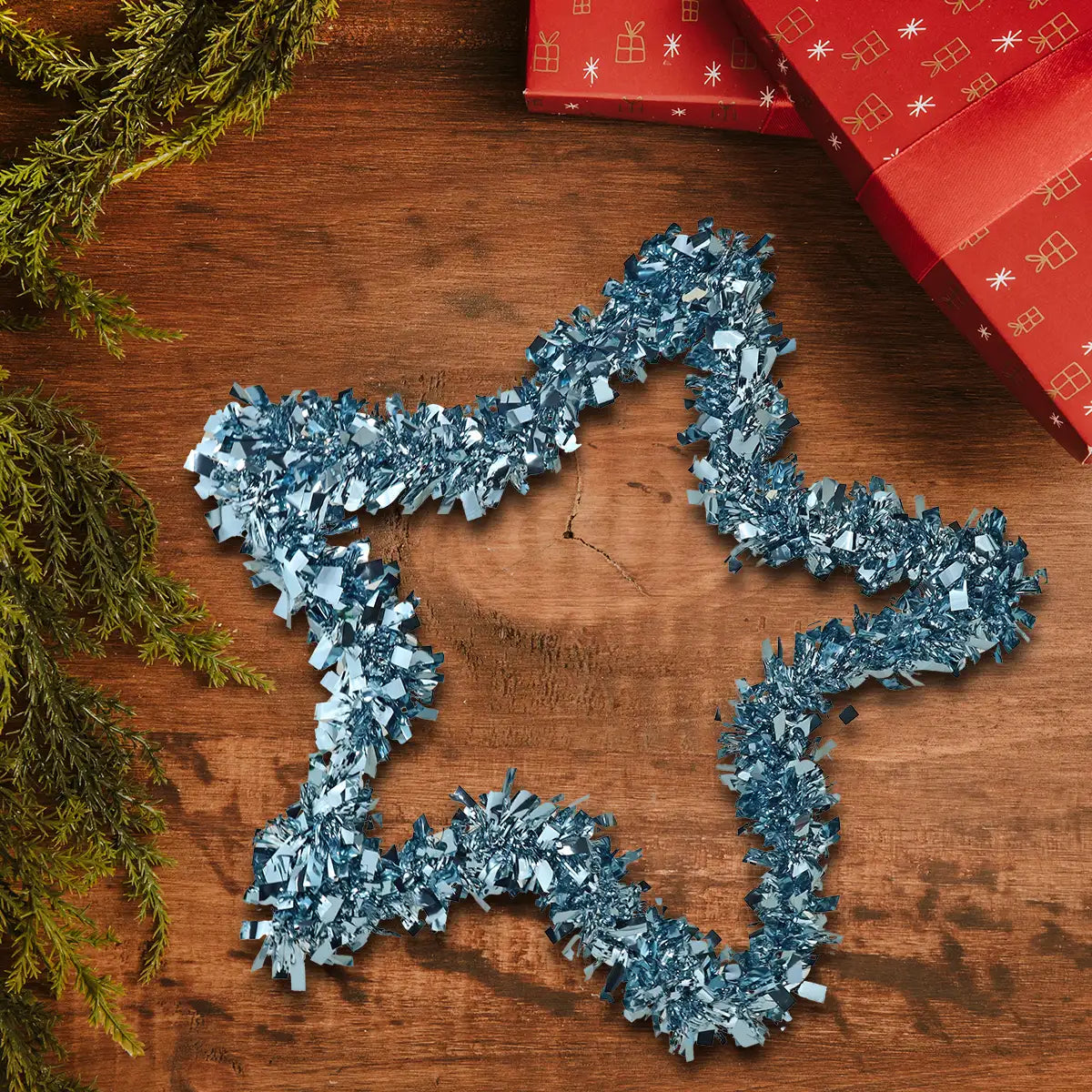 Estrella Navideña de Tinsel