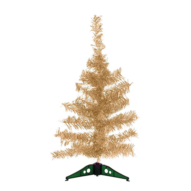 Árbol Navideño de Tinsel color Arena