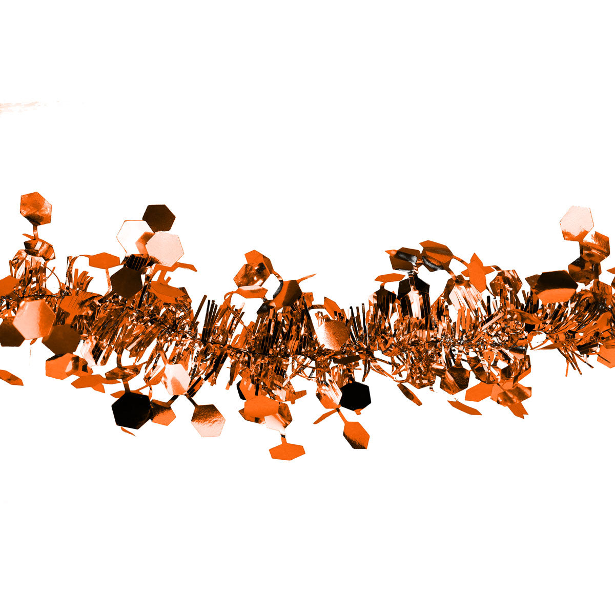 Guirnalda Navideña Brillante, Color Naranja
