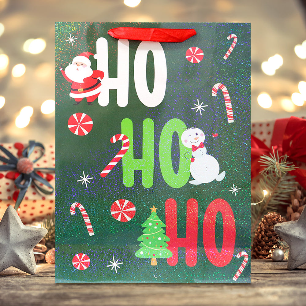 Bolsa de Regalo Navideña, Diseño HOHOHO
