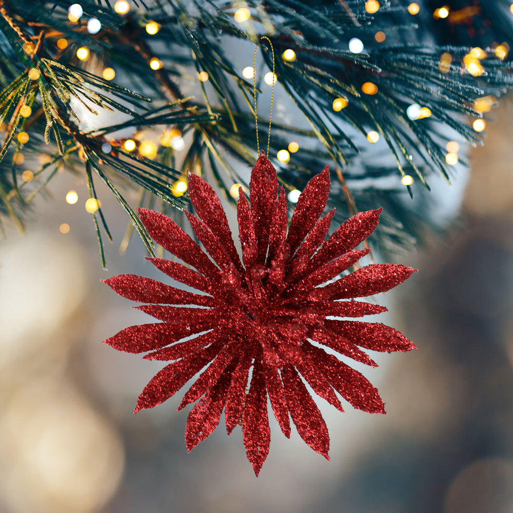 Kit Ornamento Navideño, Color Rojo, 3 pzas