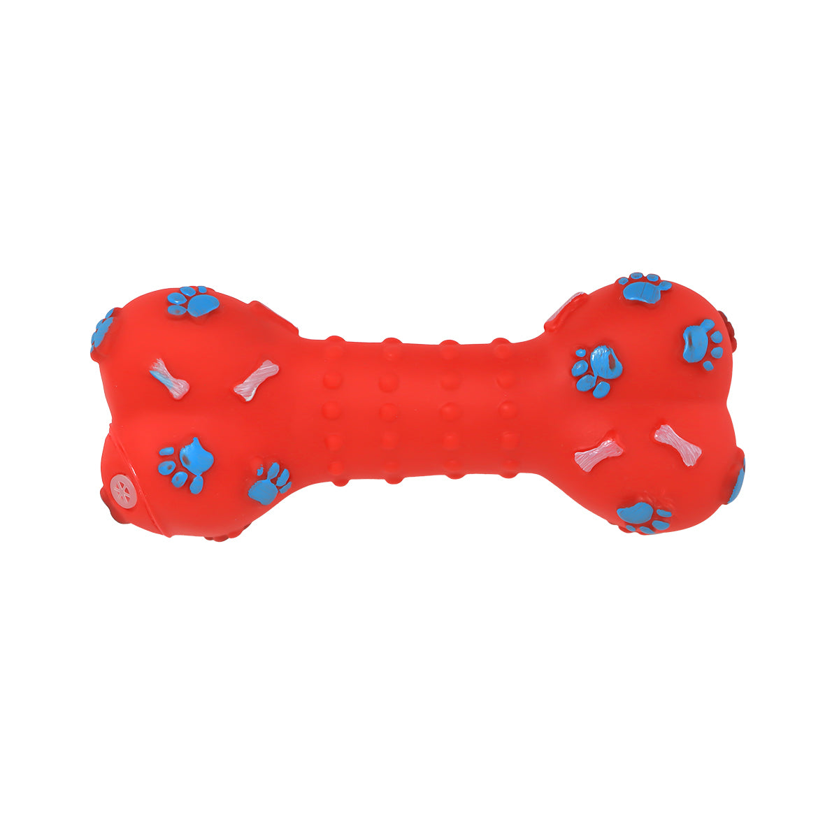 Juguete Hueso Chillón para Perro, Color Naranja