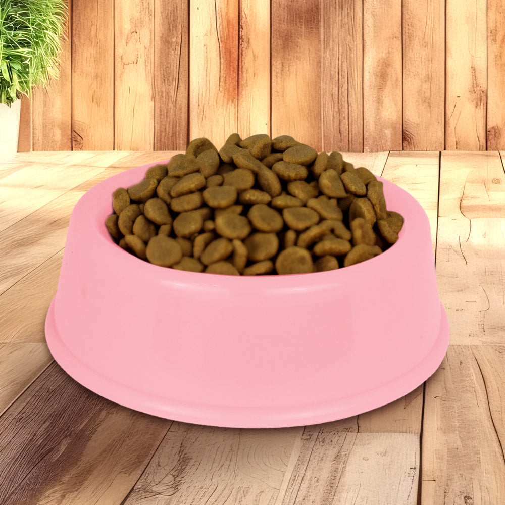 Plato color Rosa para Mascota