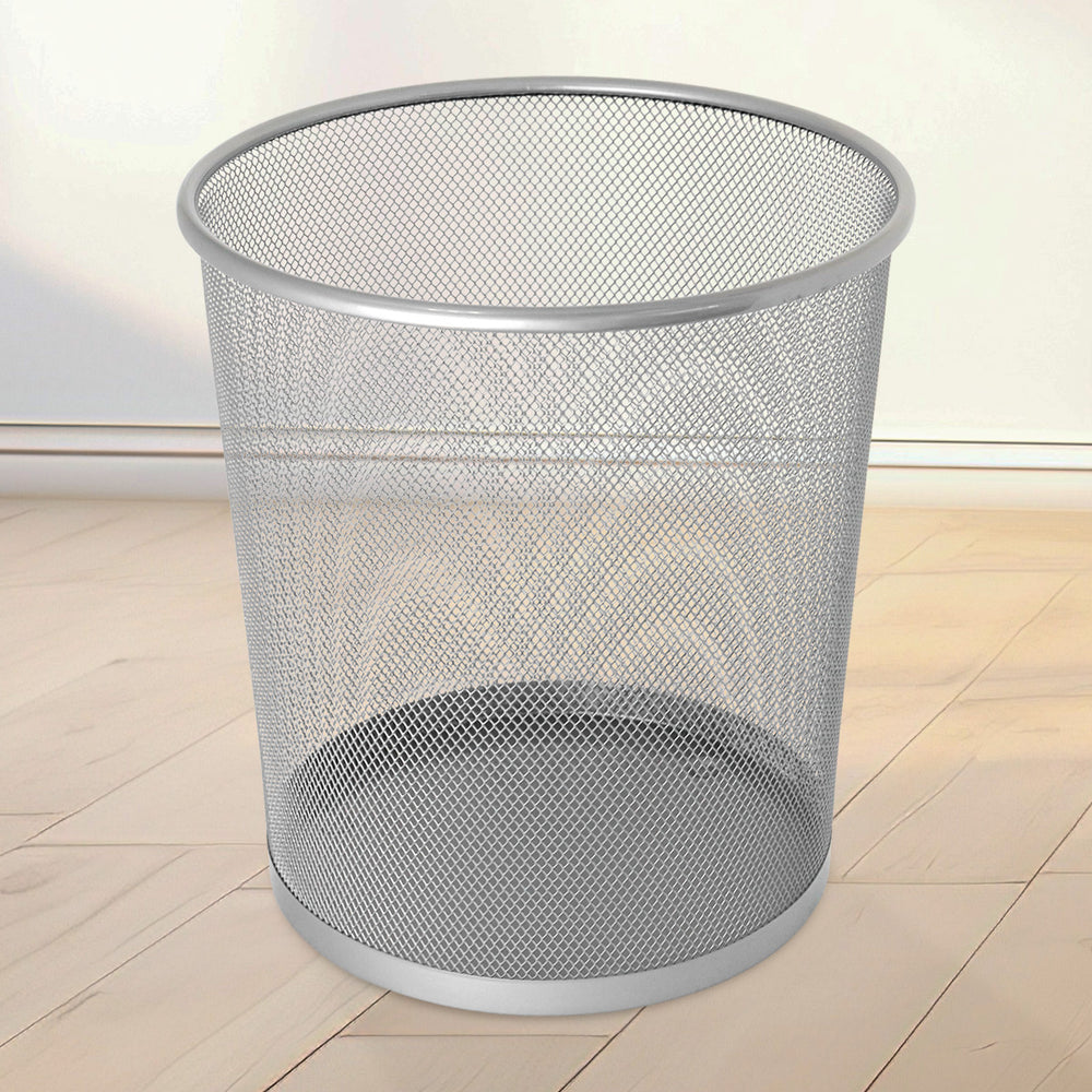 Cesto color Plata para Basura