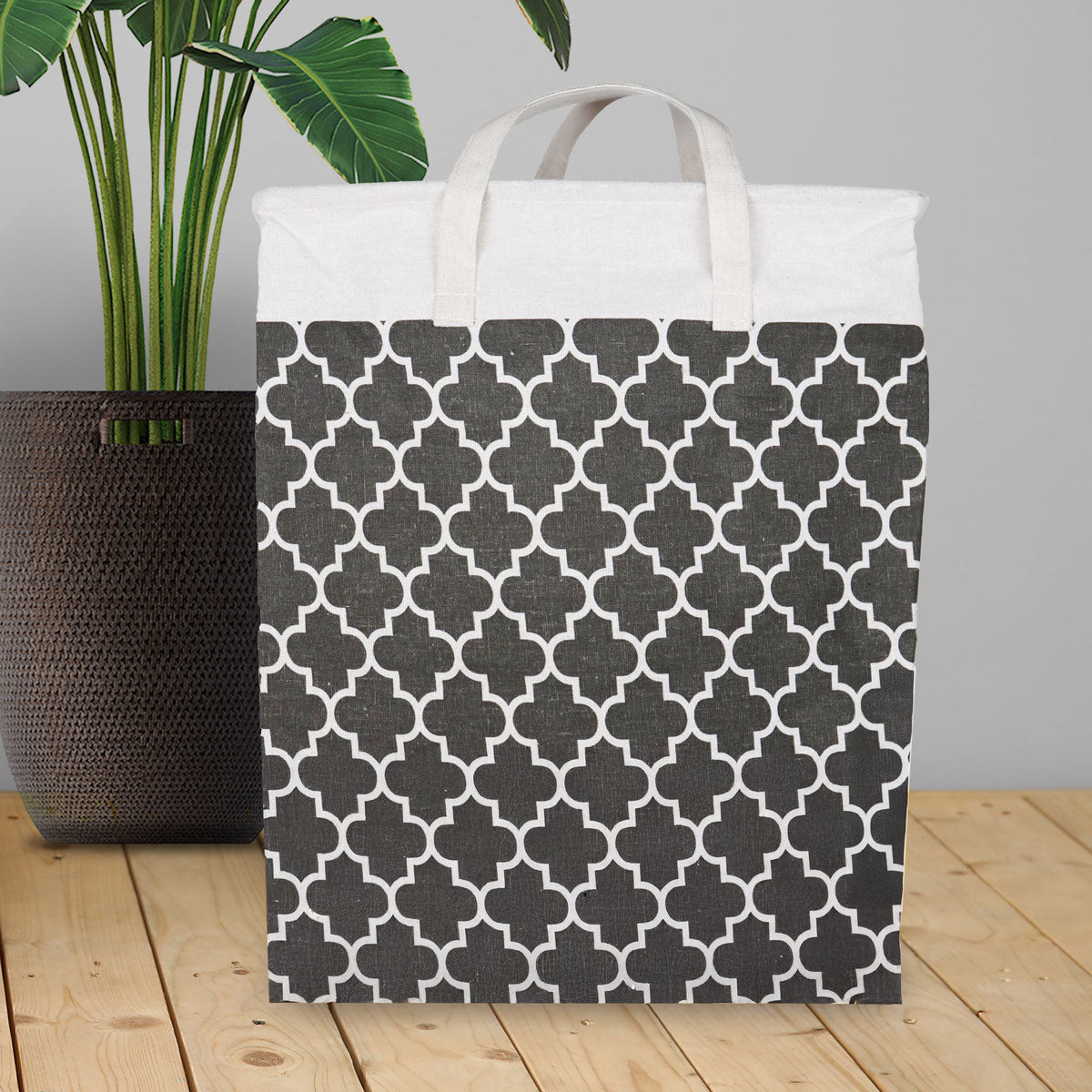 Cesto de Tela, Color Café