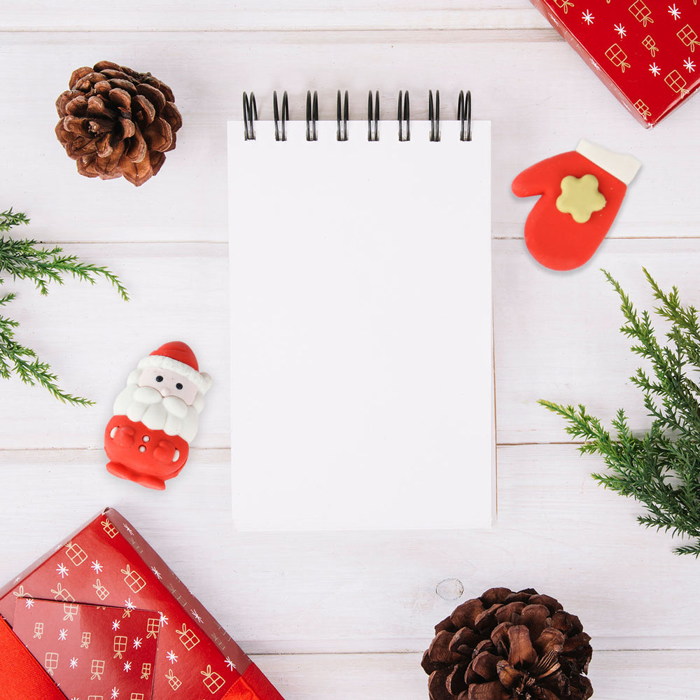 Gomas con Diseño de Santa Claus