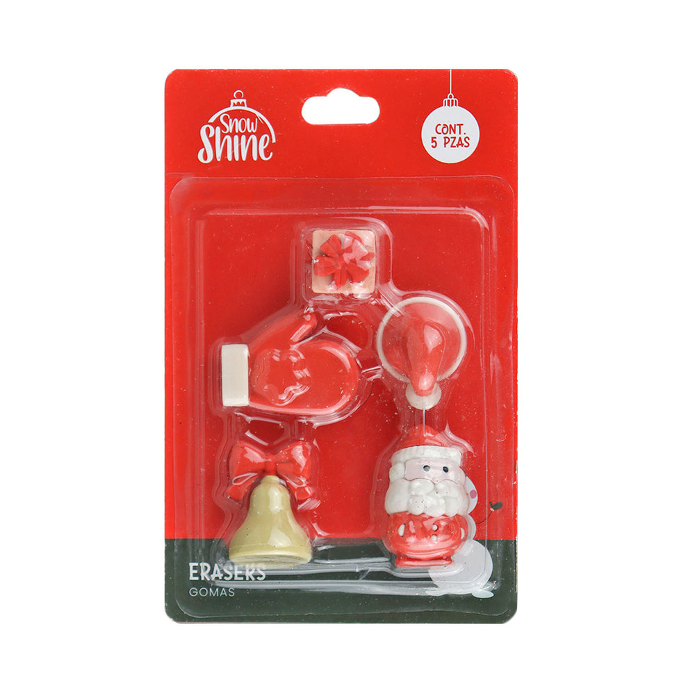 Gomas con Diseño de Santa Claus
