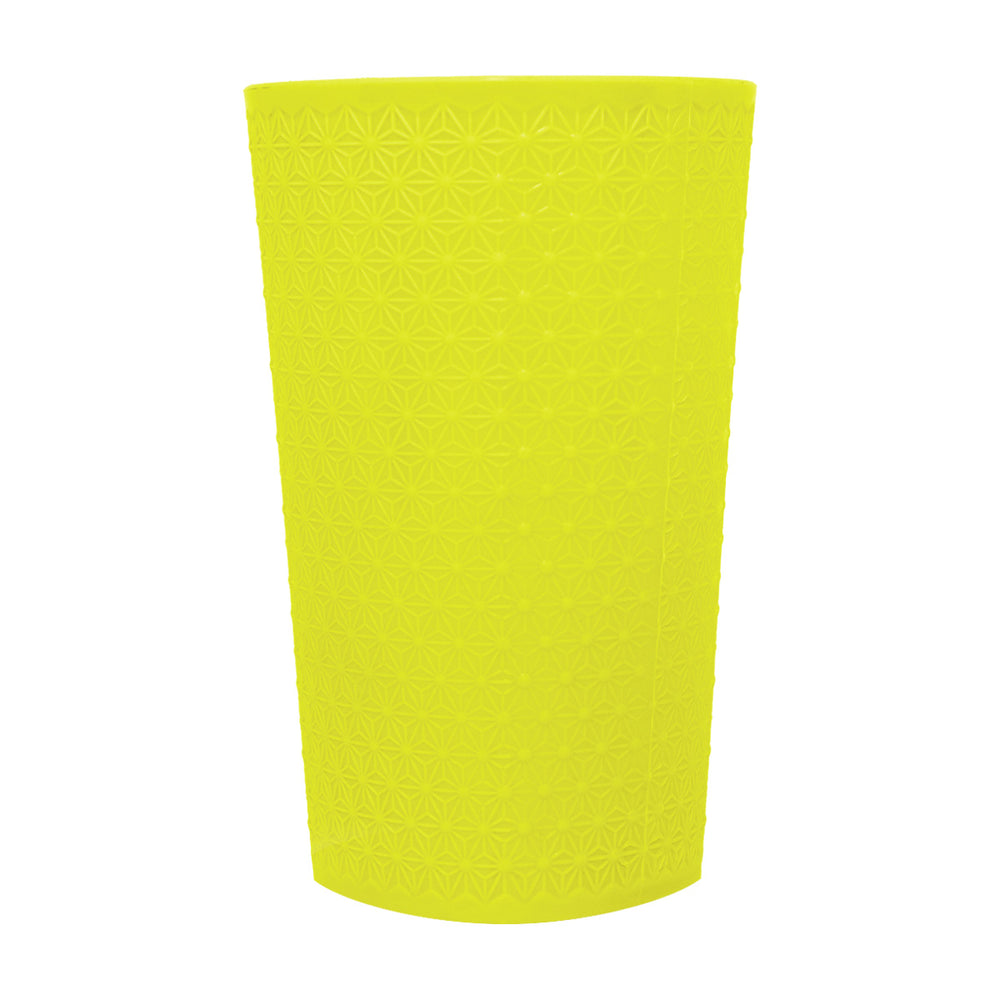 Vasos de Plástico, Color Amarillo, 2 pzas.