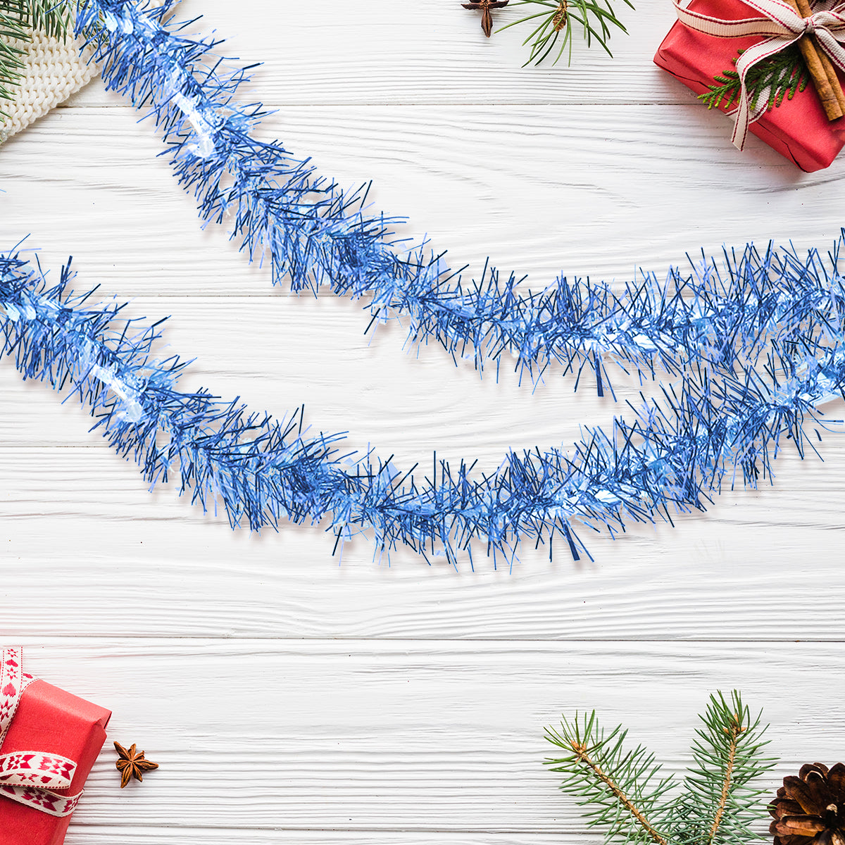 Guirnalda Iridiscente, Color Azul