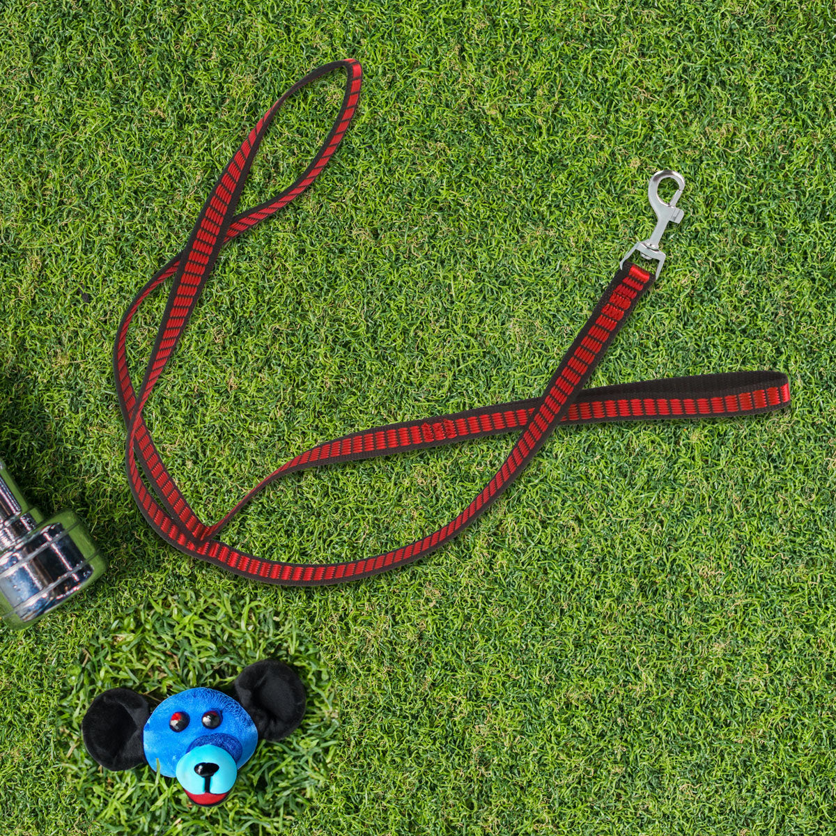 Correa color Rojo para Perro, 130cm